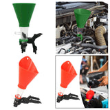 Engine Oil Funnel for Cars Trucks Automotive Easy to Use Accessory Mess Free Green
