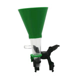 Engine Oil Funnel for Cars Trucks Automotive Easy to Use Accessory Mess Free Green