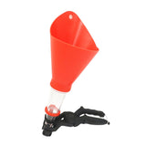 Engine Oil Funnel for Cars Trucks Automotive Easy to Use Accessory Mess Free Red