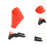 Engine Oil Funnel for Cars Trucks Automotive Easy to Use Accessory Mess Free Red