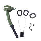Metal Fuel Can Spout Leakproof Flexible Long Nose Easy Pouring Gas Can Spout