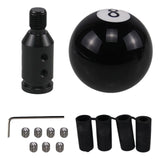 Car Gear Lever Shift Handle Manual Gears Shifts Head No.8 Billiard Ball Type