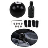 Car Gear Lever Shift Handle Manual Gears Shifts Head No.8 Billiard Ball Type