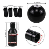 Car Gear Lever Shift Handle Manual Gears Shifts Head No.8 Billiard Ball Type