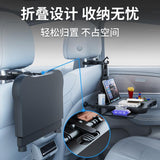Foldable Car Back Seat Table Car Food Tray Holder for Working Road Trip