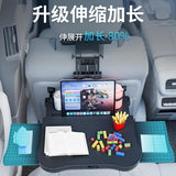 Foldable Car Back Seat Table Car Food Tray Holder for Working Road Trip