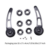Billet Aluminum 4 1/4" Door Handle Kit for Hot Rod Custom for Chrysler