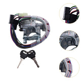 Ignition Switch with 2 Keys UB3976290 Repair Part for Mazda B2000 B2600