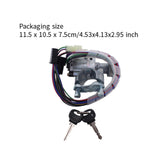 Ignition Switch with 2 Keys UB3976290 Repair Part for Mazda B2000 B2600