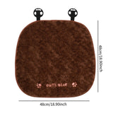Car Cushion Soft Comfortable Vehicle Premium Lightweight Decoration Seat Pad Front Seat Cushion