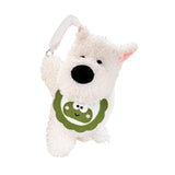 Generic Plushie Dog Car Tissue Holder Cartoon for Long Distance Trip Auto Green Frog