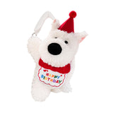 Generic Plushie Dog Car Tissue Holder Cartoon for Long Distance Trip Auto Birthday