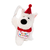 Generic Plushie Dog Car Tissue Holder Cartoon for Long Distance Trip Auto Birthday