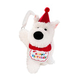 Generic Plushie Dog Car Tissue Holder Cartoon for Long Distance Trip Auto Birthday