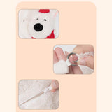 Generic Plushie Dog Car Tissue Holder Cartoon for Long Distance Trip Auto Birthday