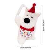 Generic Plushie Dog Car Tissue Holder Cartoon for Long Distance Trip Auto Birthday