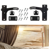 Caravan Door Lock with Screws Replacement Kit for Camper Van Motorhome Left handle