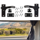 Caravan Door Lock with Screws Replacement Kit for Camper Van Motorhome Left handle