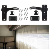 Caravan Door Lock with Screws Replacement Kit for Camper Van Motorhome Left handle