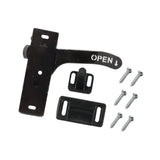 Caravan Door Lock with Screws Replacement Kit for Camper Van Motorhome Left handle