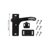 Caravan Door Lock with Screws Replacement Kit for Camper Van Motorhome Left handle
