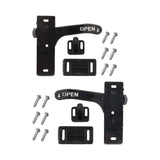 Caravan Door Lock with Screws Replacement Kit for Camper Van Motorhome Left handle