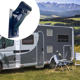 RV Awning Support Strong Load Bearing Capacity Easy Installation Awning Part Black