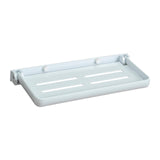 Bathroom Wall Shelf Practical Rag Drain Rack for Office Bedroom Cabinet White