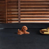 Dog Miniature Figurine Mini Animal Statue for Bedroom Shelf Living Room Brown Lying