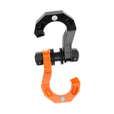 D Ring Split Shackle Accessories Spare Parts Premium Towing Winch Shackle Black Orange