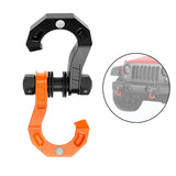 D Ring Split Shackle Accessories Spare Parts Premium Towing Winch Shackle Black Orange