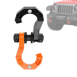D Ring Split Shackle Accessories Spare Parts Premium Towing Winch Shackle Black Orange