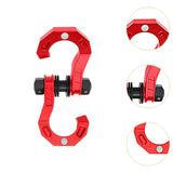 D Ring Split Shackle Accessories Spare Parts Premium Towing Winch Shackle Red Red