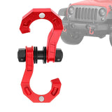D Ring Split Shackle Accessories Spare Parts Premium Towing Winch Shackle Red Red