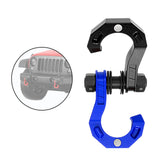 D Ring Split Shackle Accessories Spare Parts Premium Towing Winch Shackle Black Blue
