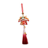 Year of The Snake Car Ornament 2025 Chinese Lunar New Year Hanging Ornament Red Tassel