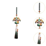 Year of The Snake Car Ornament 2025 Chinese Lunar New Year Hanging Ornament Green Tassel