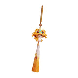 Year of The Snake Car Ornament 2025 Chinese Lunar New Year Hanging Ornament Gold Tassel