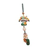 Year of The Snake Car Ornament 2025 Chinese Lunar New Year Hanging Ornament Green Beads