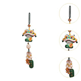 Year of The Snake Car Ornament 2025 Chinese Lunar New Year Hanging Ornament Green Beads