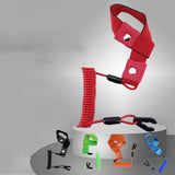 Boat Kill Switch Lanyard Wrist Strap Parts Motorboat Accessories Safety Cord Red