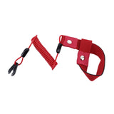 Boat Kill Switch Lanyard Wrist Strap Parts Motorboat Accessories Safety Cord Red