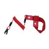 Boat Kill Switch Lanyard Wrist Strap Parts Motorboat Accessories Safety Cord Red