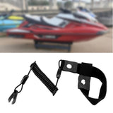 Boat Kill Switch Lanyard Wrist Strap Parts Motorboat Accessories Safety Cord Black