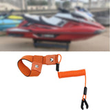 Boat Kill Switch Lanyard Wrist Strap Parts Motorboat Accessories Safety Cord Orange