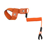 Boat Kill Switch Lanyard Wrist Strap Parts Motorboat Accessories Safety Cord Orange