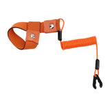 Boat Kill Switch Lanyard Wrist Strap Parts Motorboat Accessories Safety Cord Orange