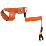 Boat Kill Switch Lanyard Wrist Strap Parts Motorboat Accessories Safety Cord Orange