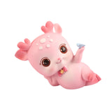 Mini Deer Statue Cute Cartoon Animal Sculpture for Office Cabinet Shelf Style A