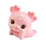 Mini Deer Statue Cute Cartoon Animal Sculpture for Office Cabinet Shelf Style D